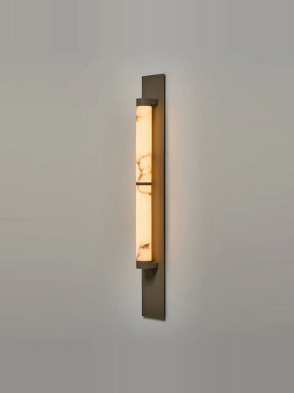 Columnar Alabaster Sconce