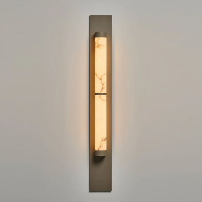 Columnar Alabaster Sconce