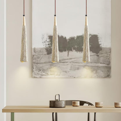 Concrete Pleated Pendant Lamp