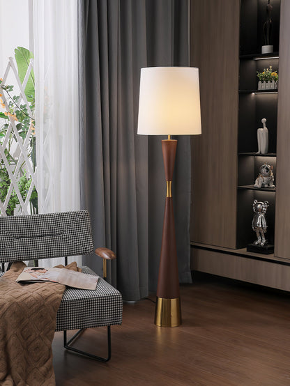 Cone Waist Floor Lamp