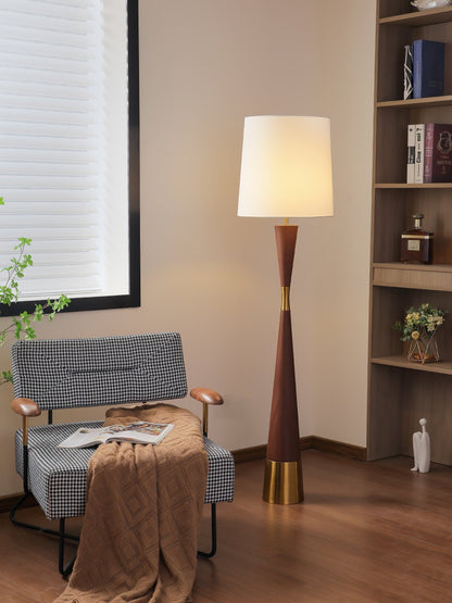 Cone Waist Floor Lamp