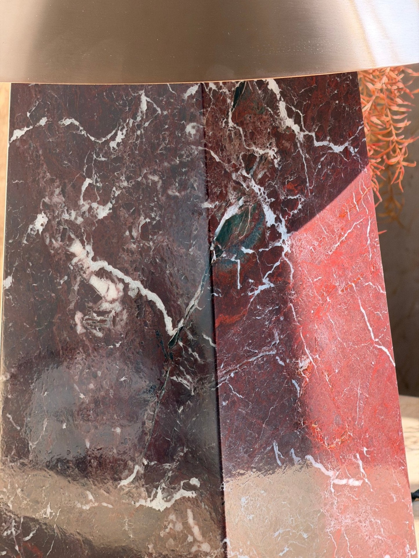 Conic Marble Table Lamp