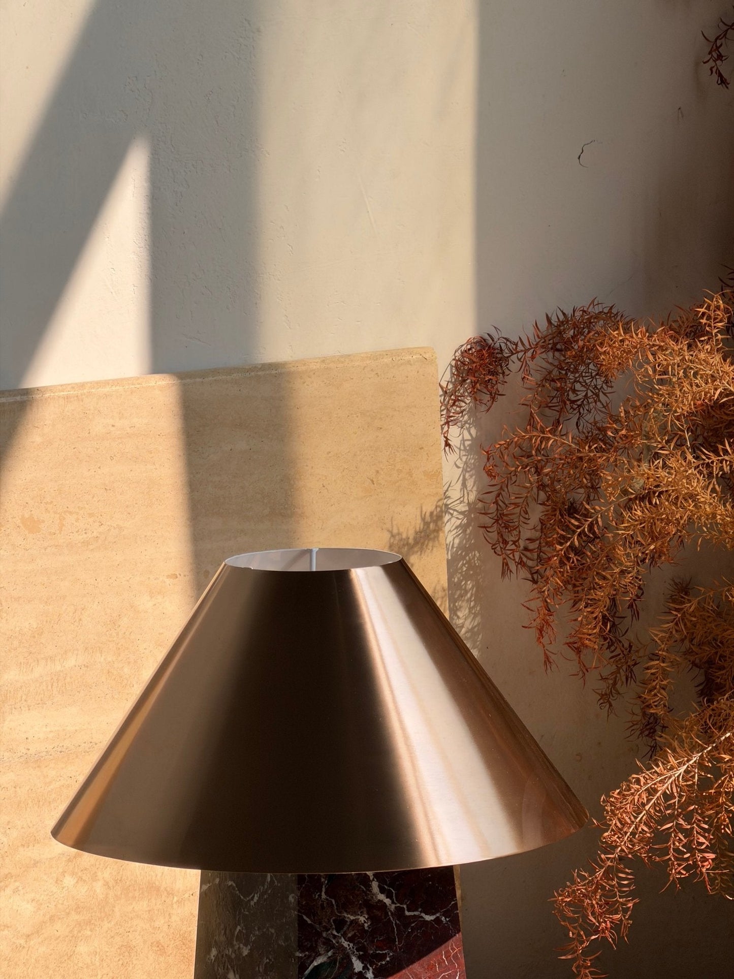 Conic Marble Table Lamp