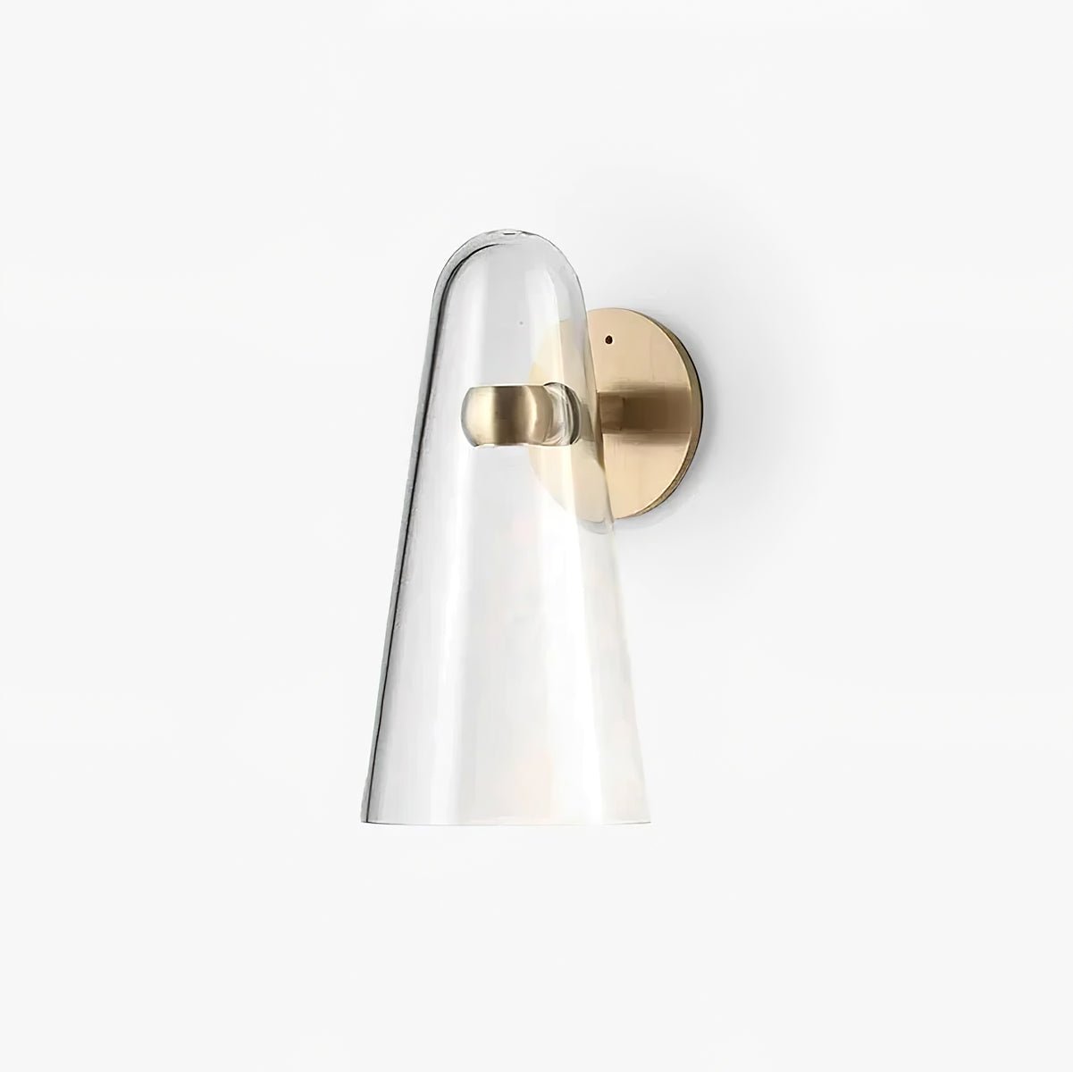 Conical Glass Wall Lamp