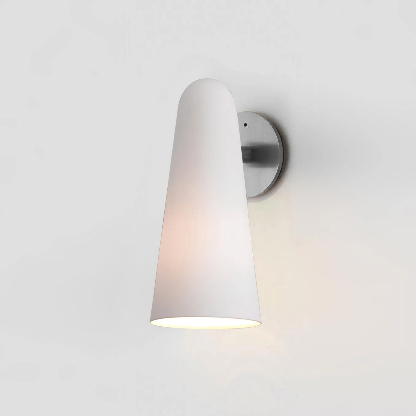 Conical Glass Wall Lamp