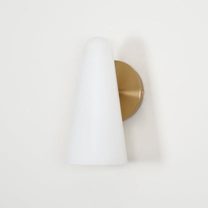 Conical Glass Wall Lamp