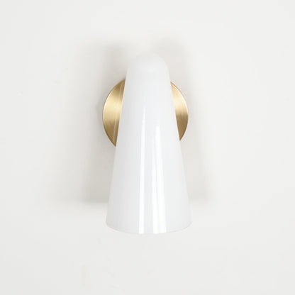 Conical Glass Wall Lamp