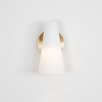 Conical Glass Wall Lamp