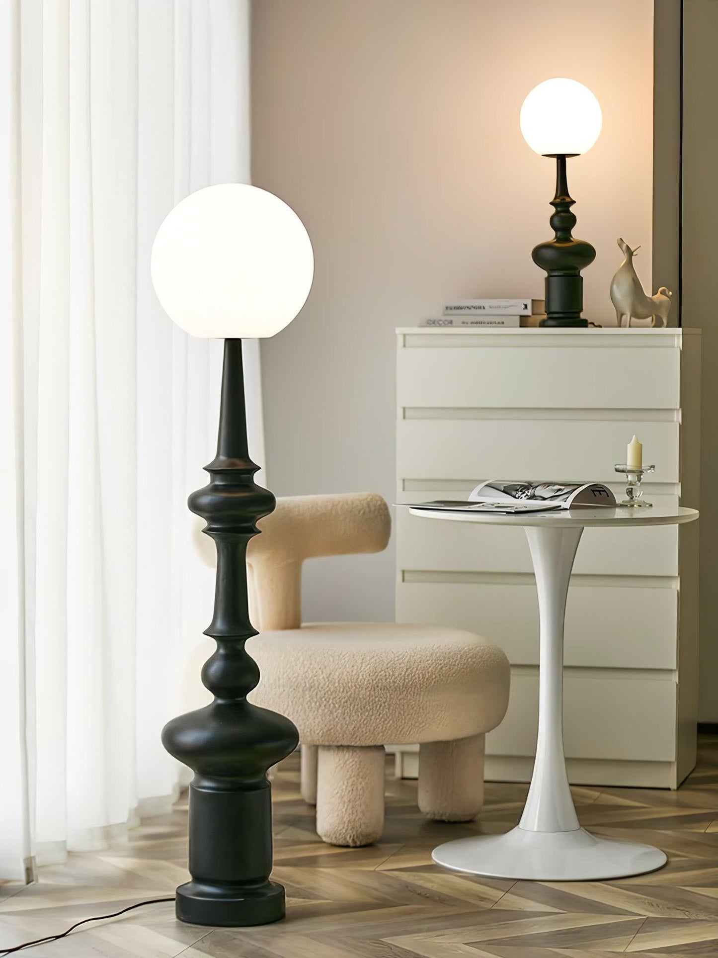 Roman Column Ambient Floor Lamp Floor Lamp