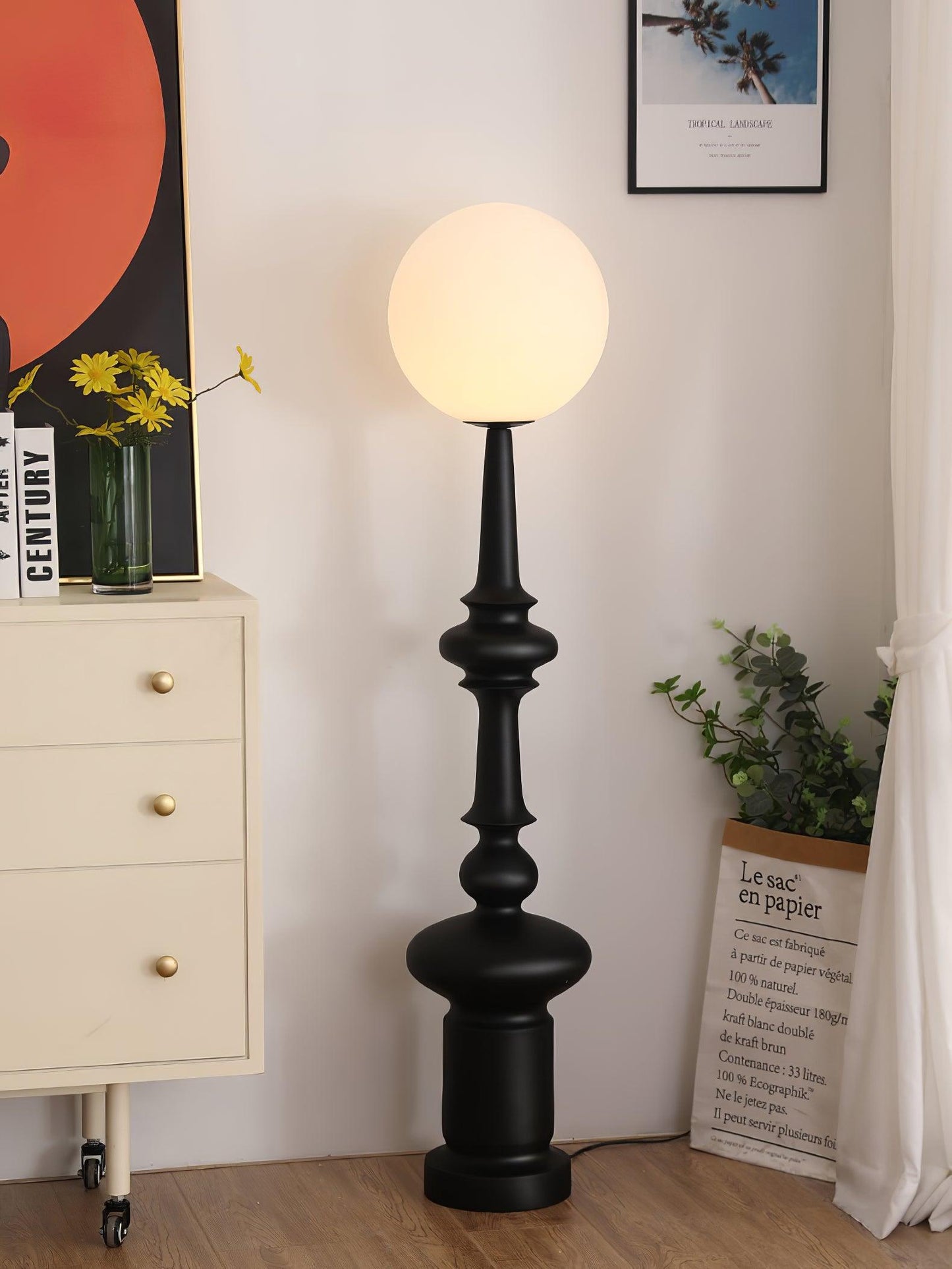 Roman Column Ambient Floor Lamp Floor Lamp