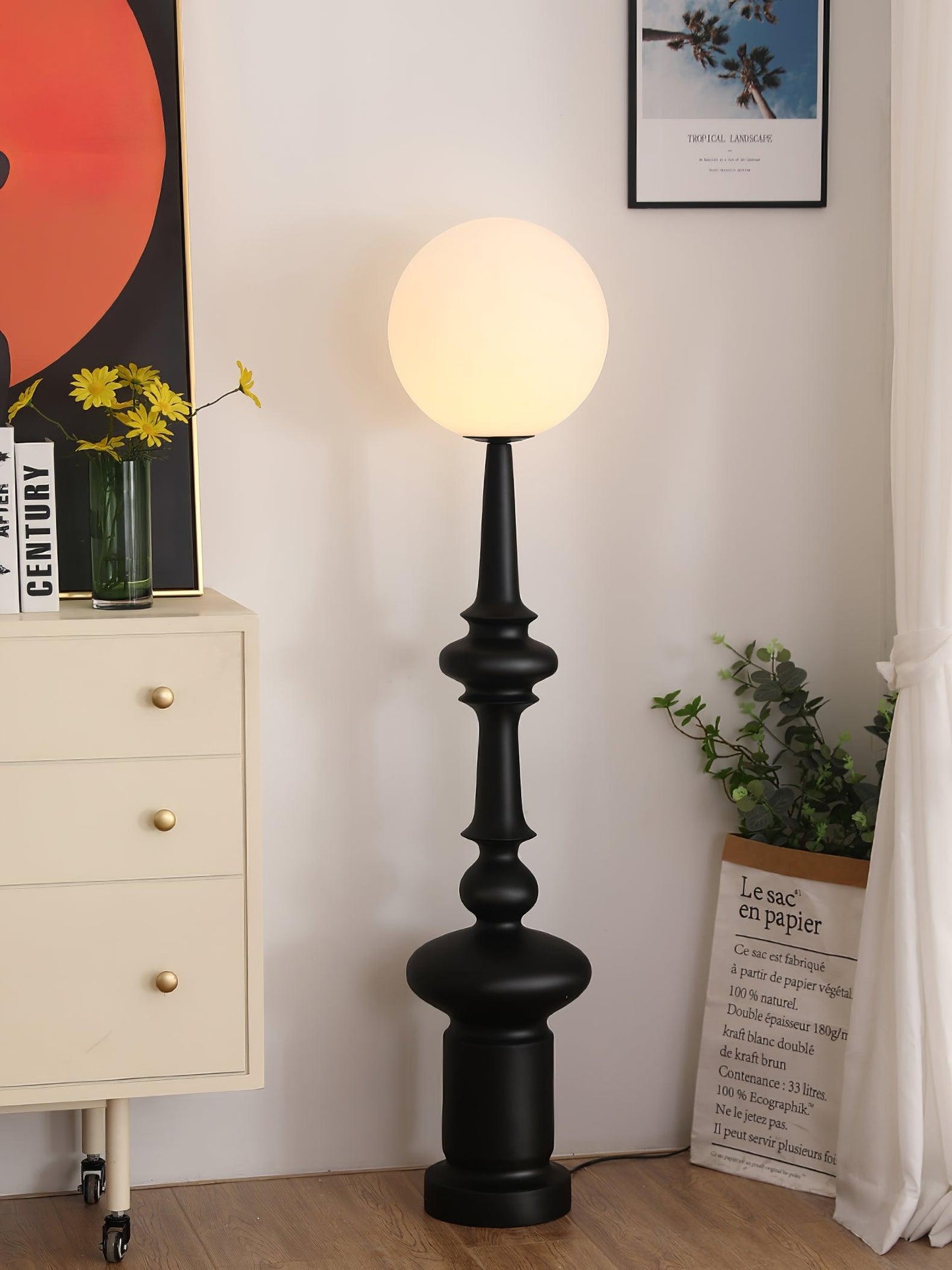 Roman Column Ambient Floor Lamp Floor Lamp