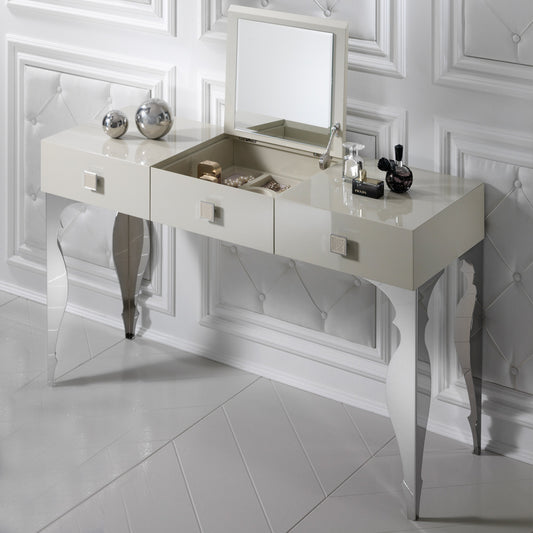 Contemporary Designer Italian Lacquered Dressing Table