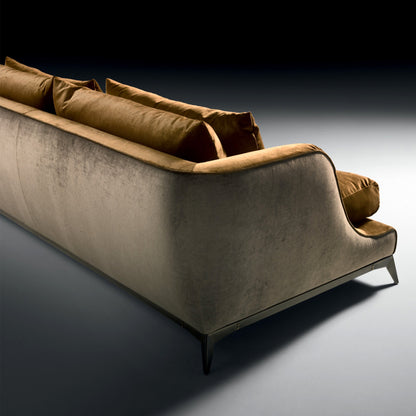 Contemporary Designer Velvet Sofa