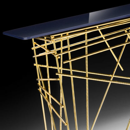 Contemporary Designer Lacquered Console Table