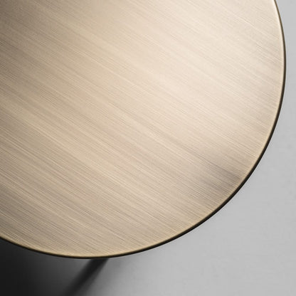 Contemporary Gold Designer Side Table