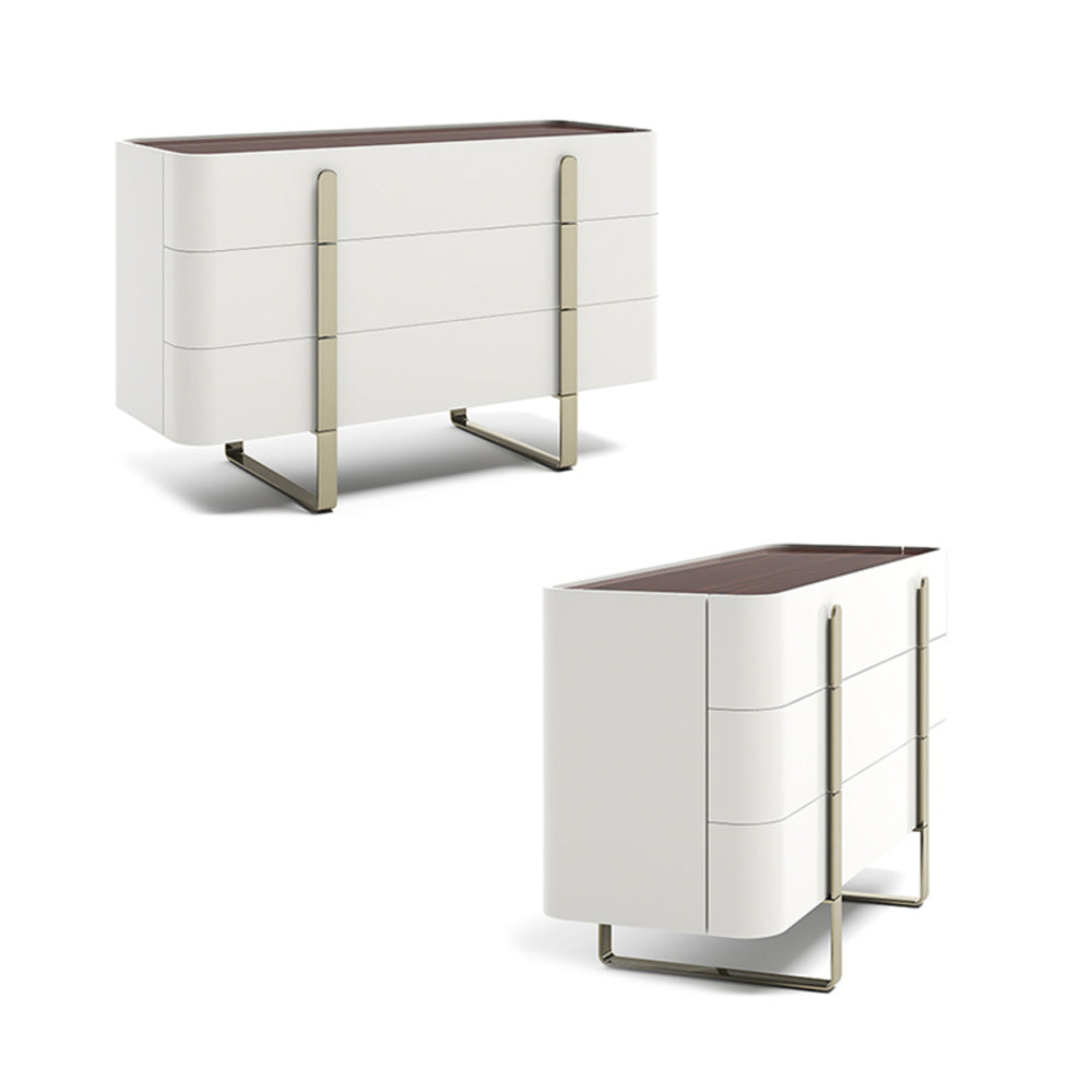 Contemporary Italian Lacquered Designer Chest Of Drawers