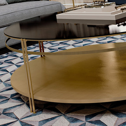 Contemporary Italian Round Coffee Table