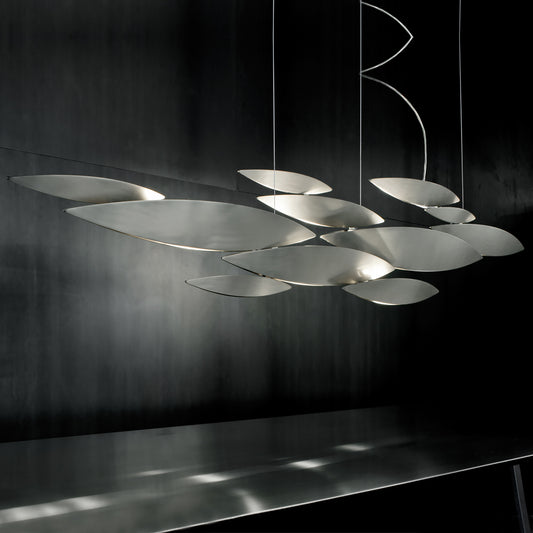 Contemporary Metal Pendant Light Feature