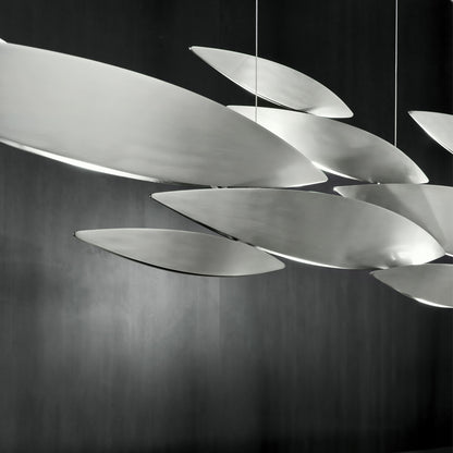 Contemporary Metal Pendant Light Feature