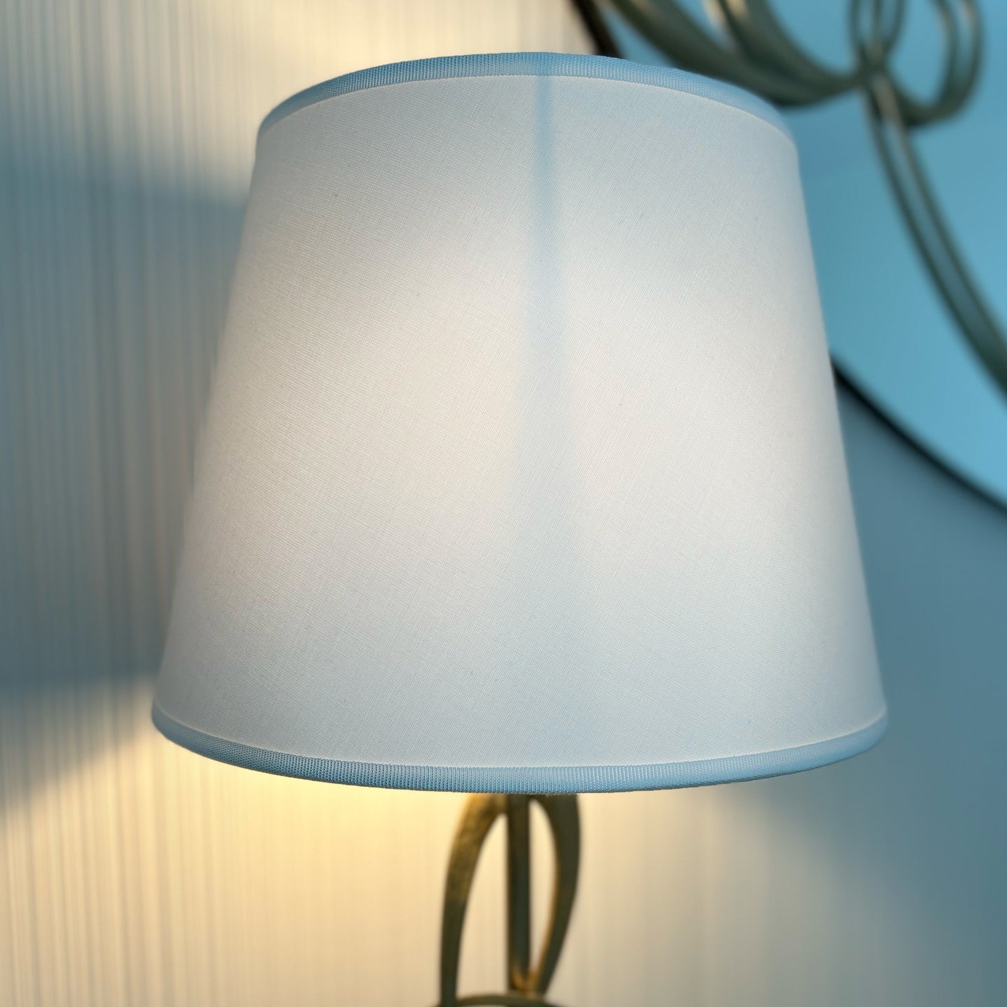 Contemporary Twisted Table Lamp