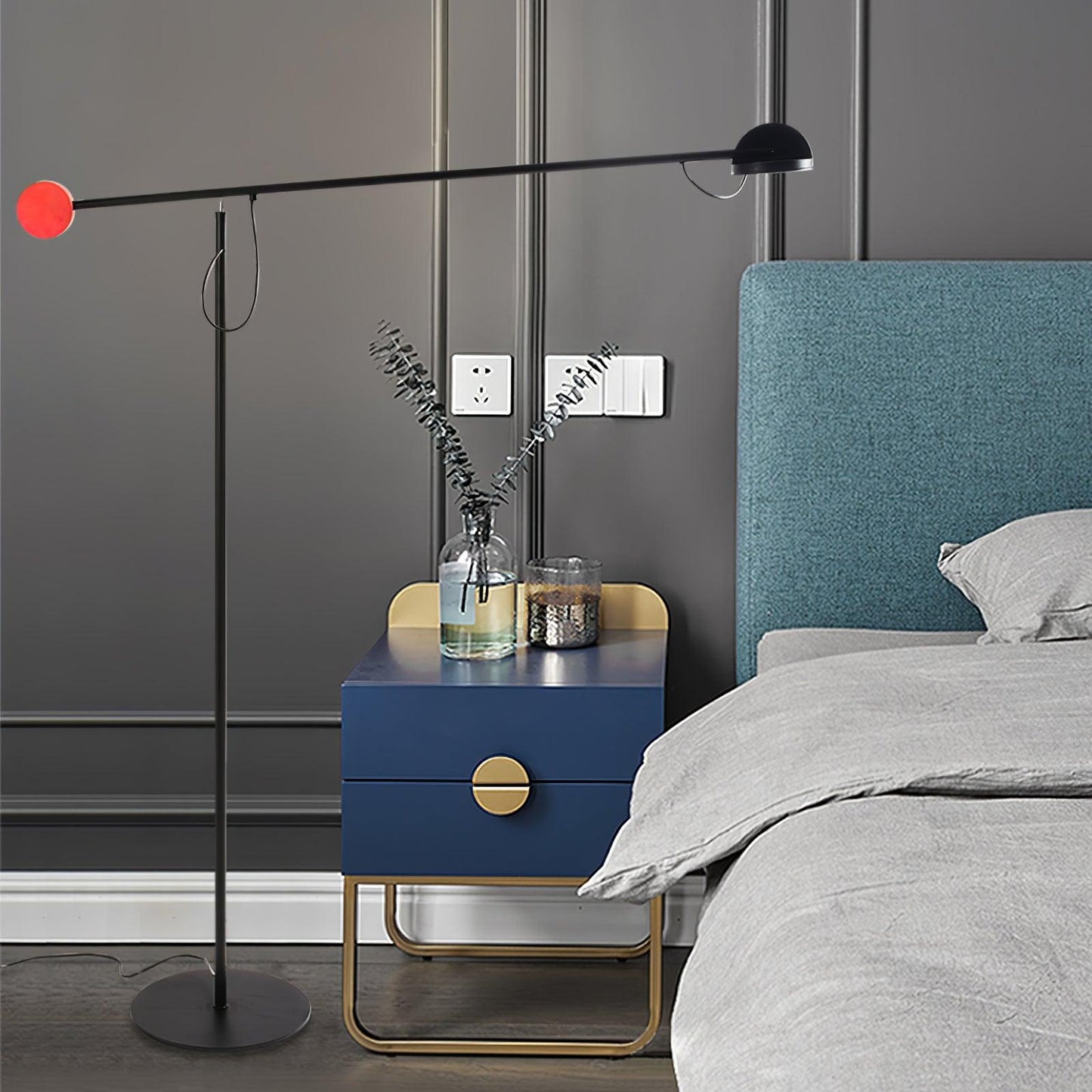 Precision Movement Torchiere Lamp Floor Lamp