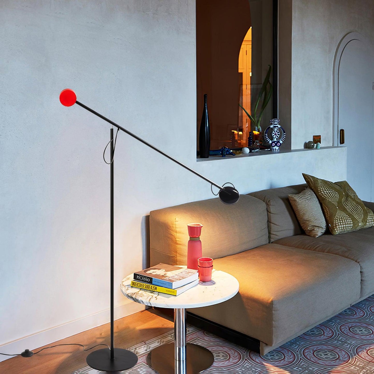 Precision Movement Torchiere Lamp Floor Lamp