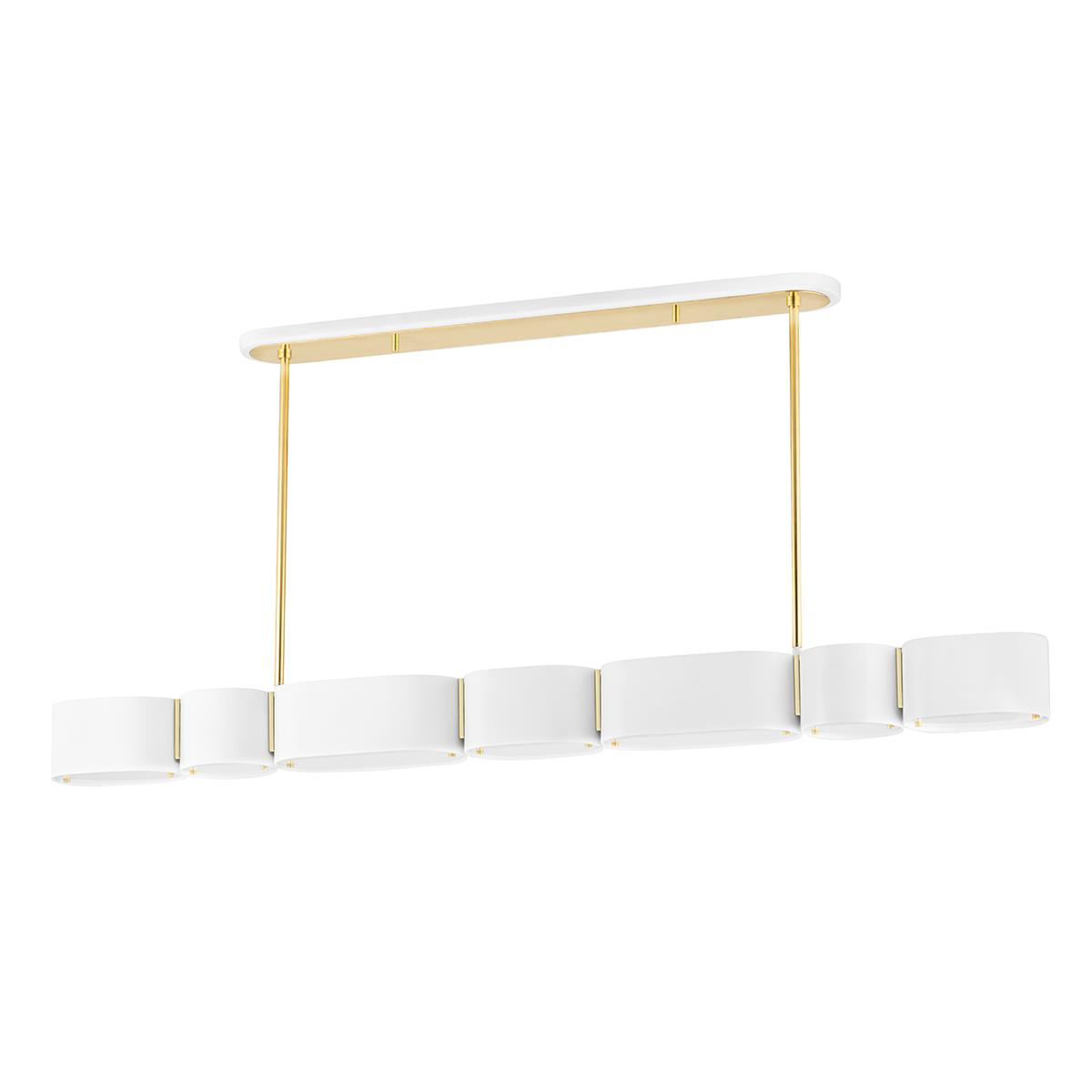 Corbett Lighting Opal 54 Inch Linear Suspension Light Cp749101