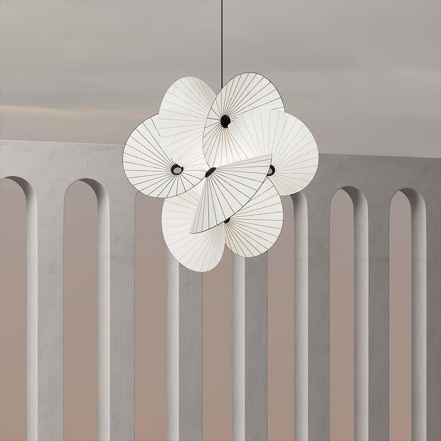 Cory Scalloped Pendant Light