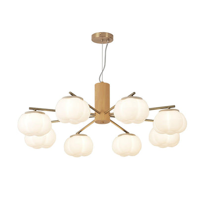 Cotton Balls Chandelier