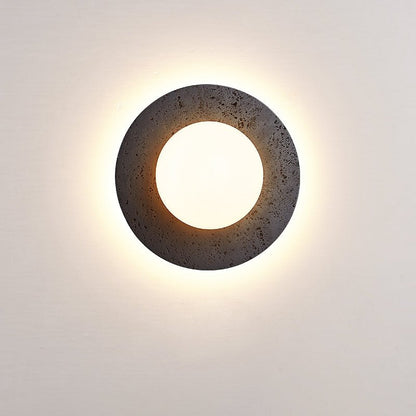 Crater Backlit Wall Sconce