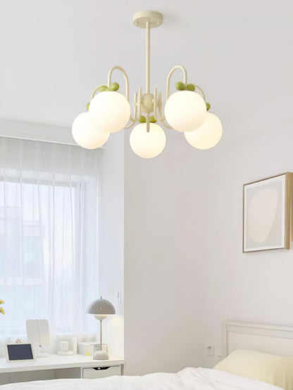 Cream Cherry Chandelier