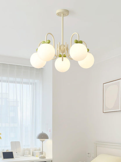 Cream Cherry Chandelier