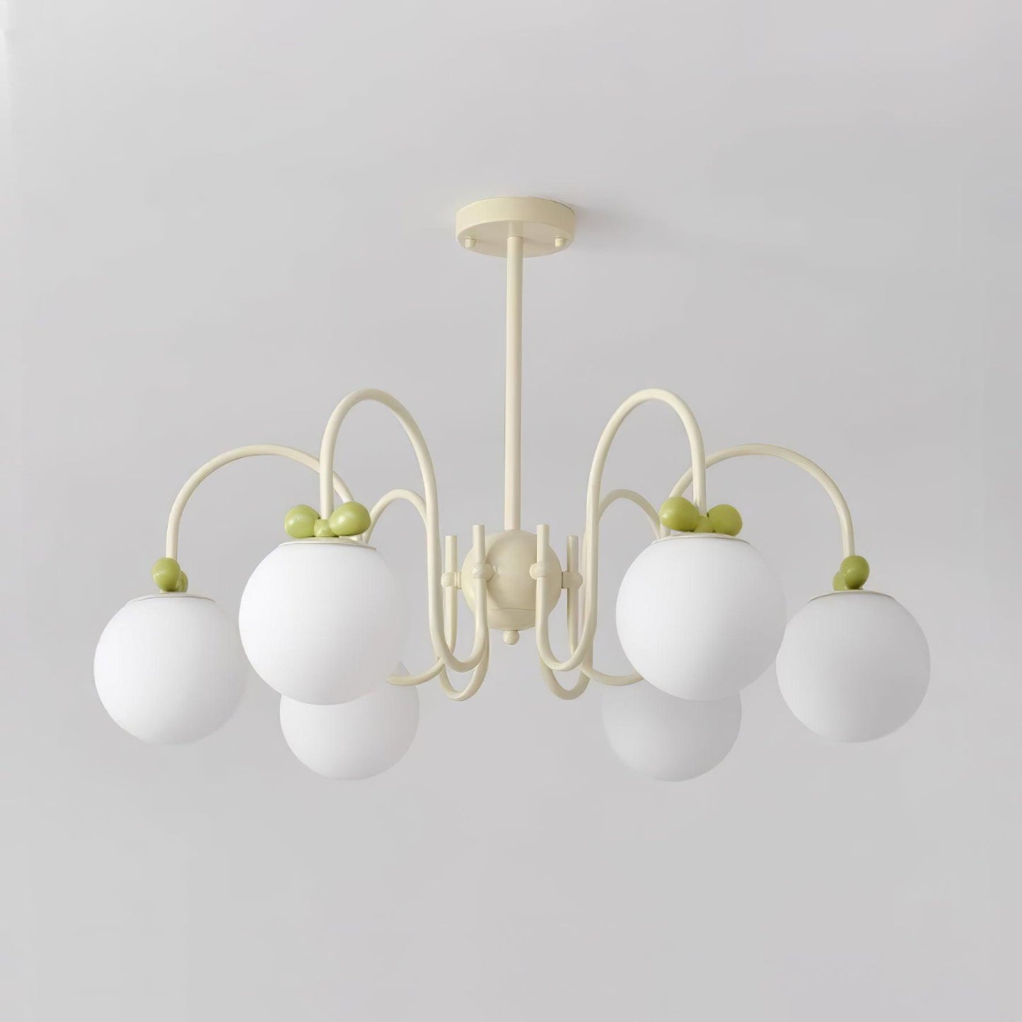 Cream Cherry Chandelier