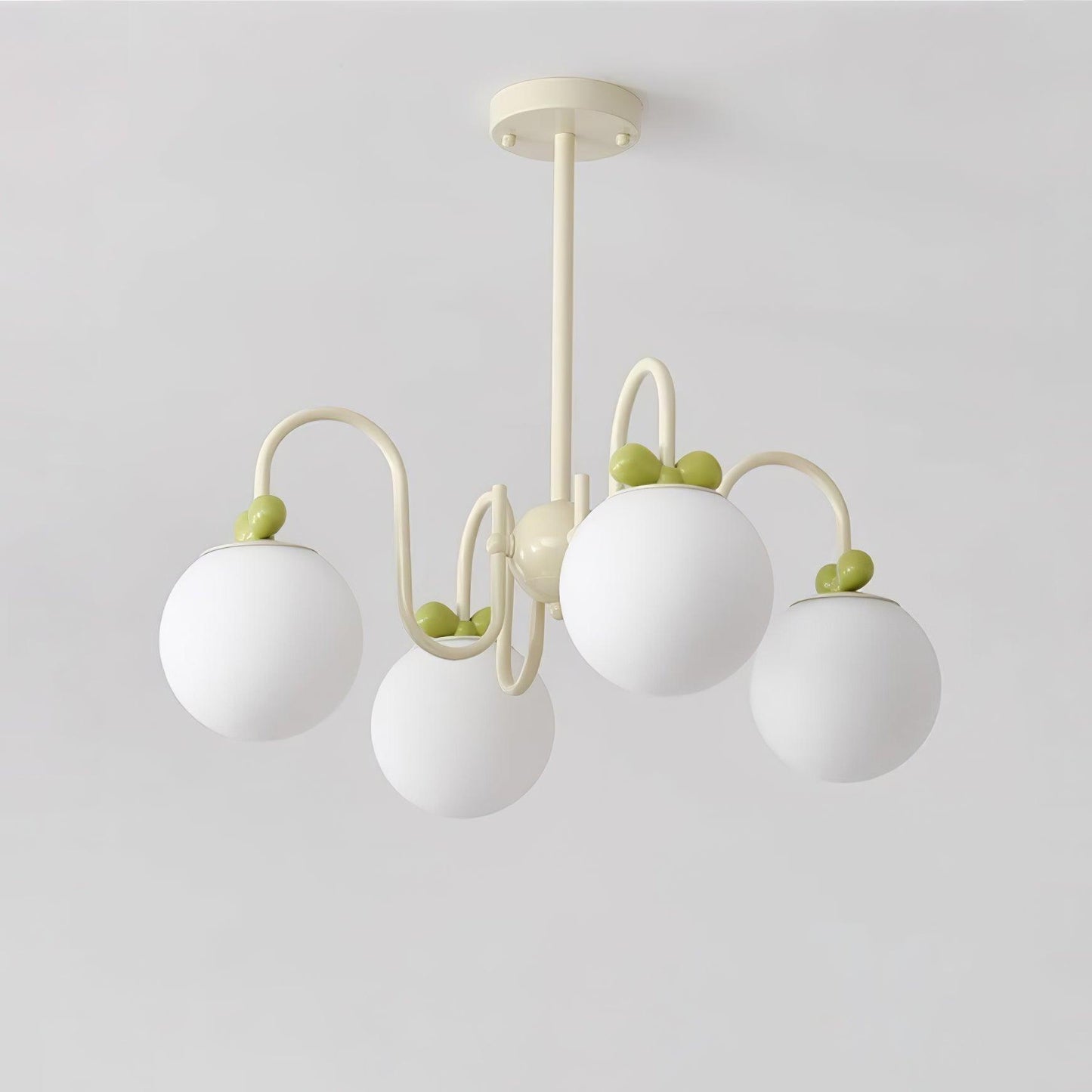 Cream Cherry Chandelier