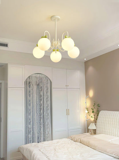 Cream Cherry Chandelier