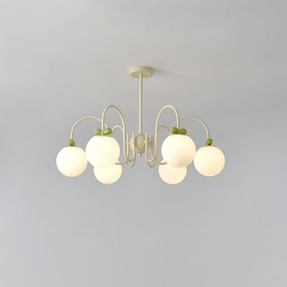 Cream Cherry Chandelier