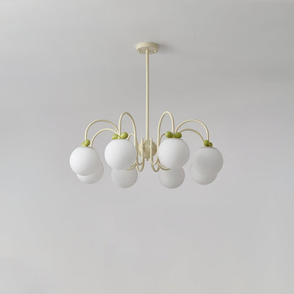 Cream Cherry Chandelier