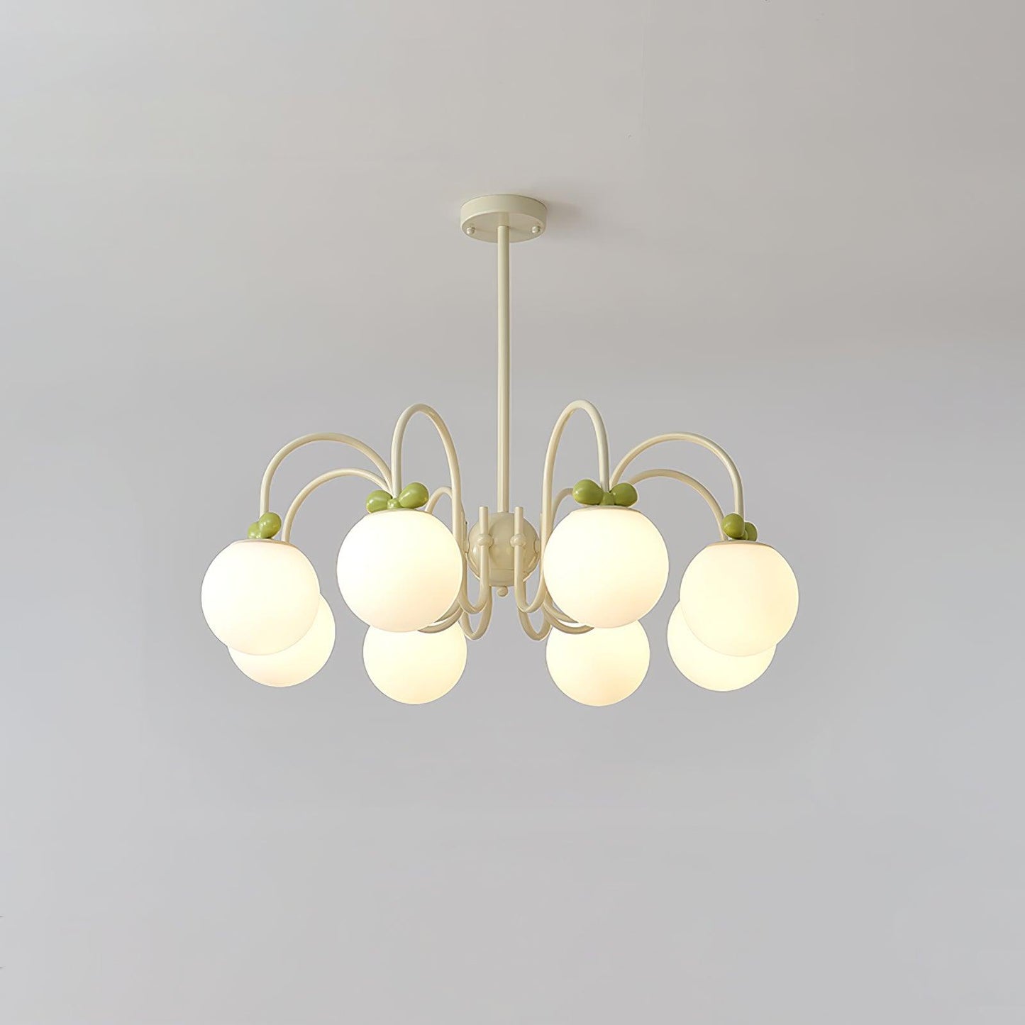 Cream Cherry Chandelier