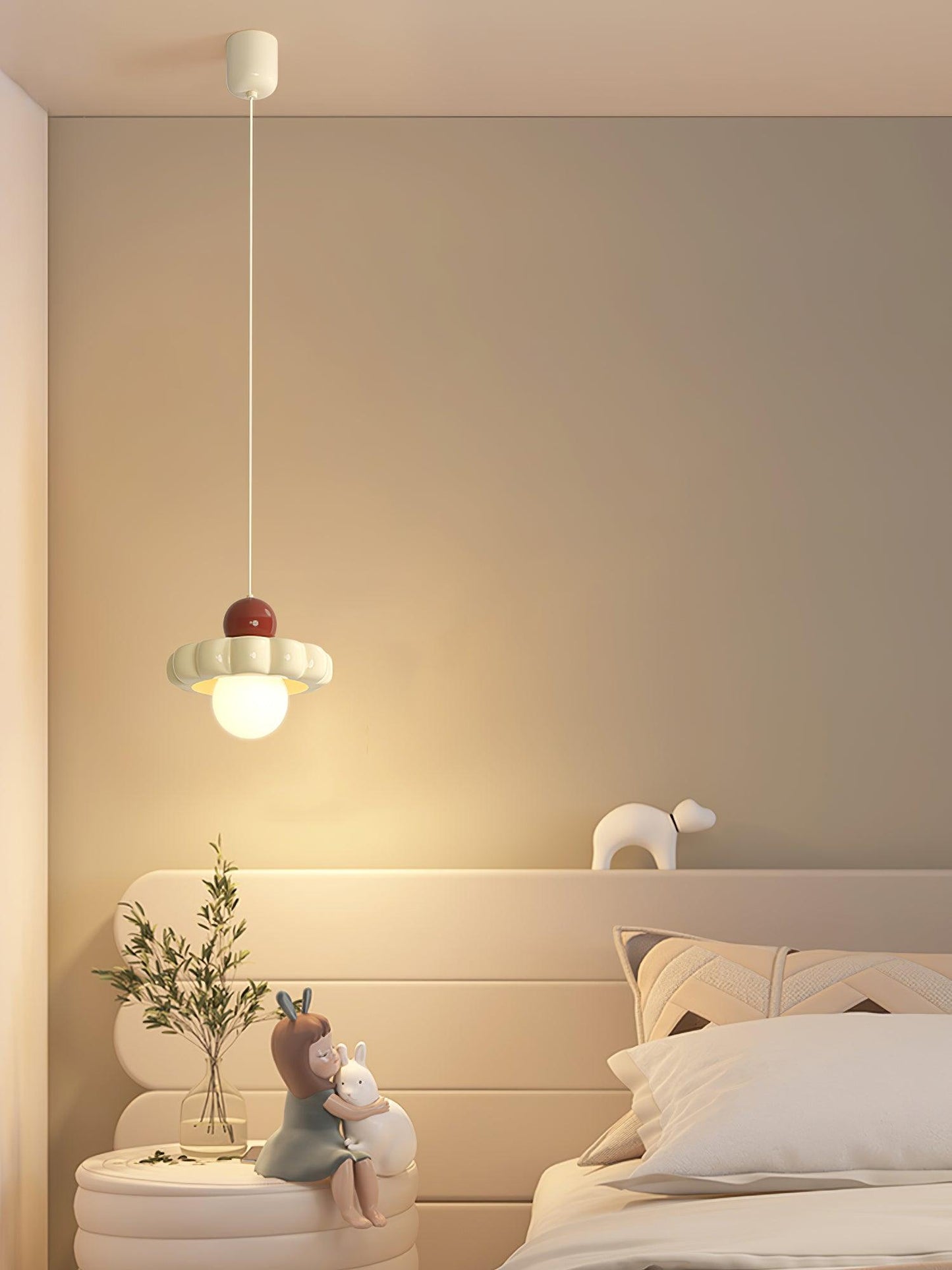 Cream Cloud Pendant Lamp