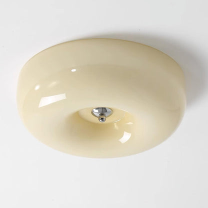 Cream Pudding Ceiling Lamp