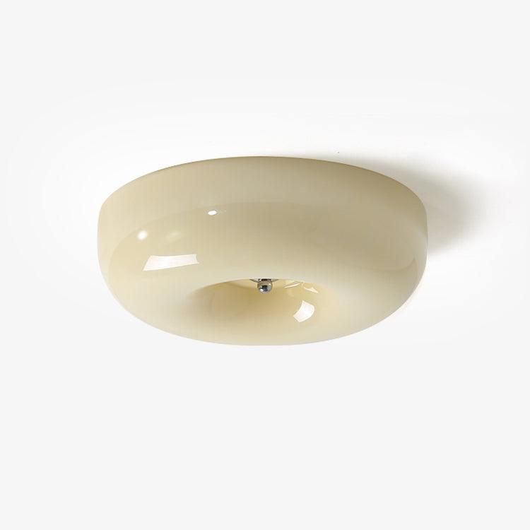 Cream Pudding Ceiling Lamp