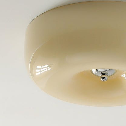 Cream Pudding Ceiling Lamp