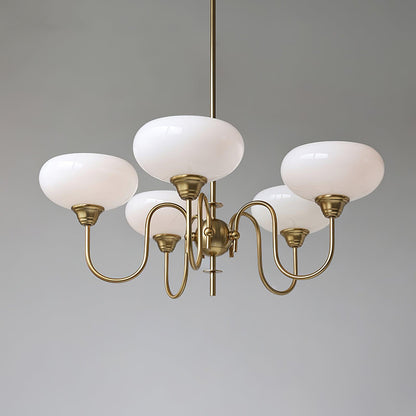 Creamy Persimmon Chandelier