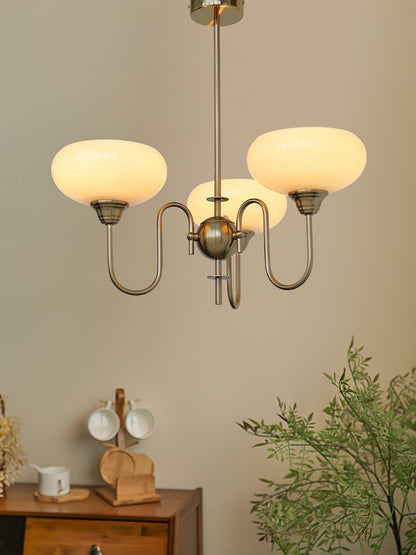 Creamy Persimmon Chandelier