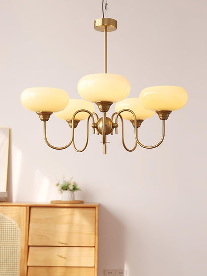 Creamy Persimmon Chandelier