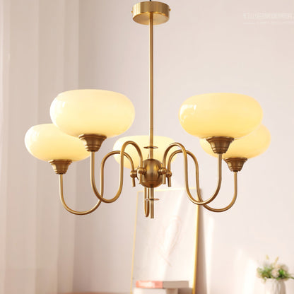 Creamy Persimmon Chandelier