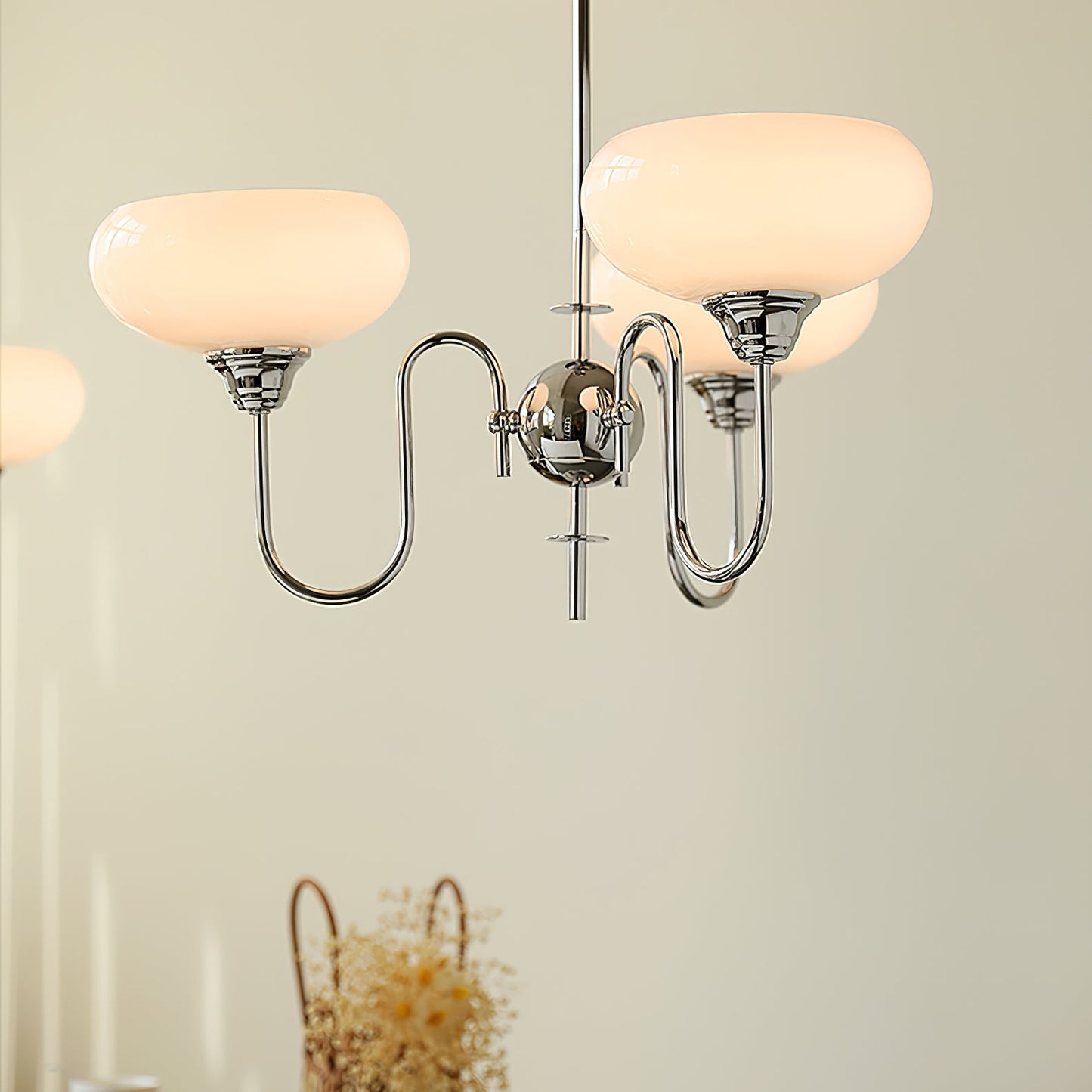 Creamy Persimmon Chandelier