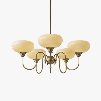 Creamy Persimmon Chandelier