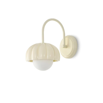 Creamy Pumpkin Wall Light