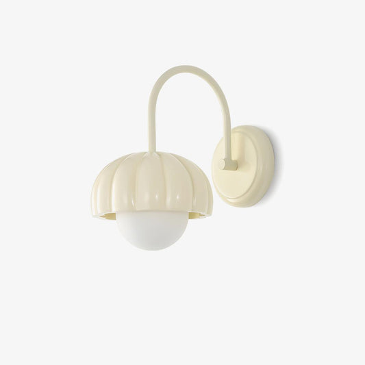 Creamy Pumpkin Wall Light